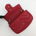 GG MarmontRedLeather476433GGマーモントレッドレザー476433