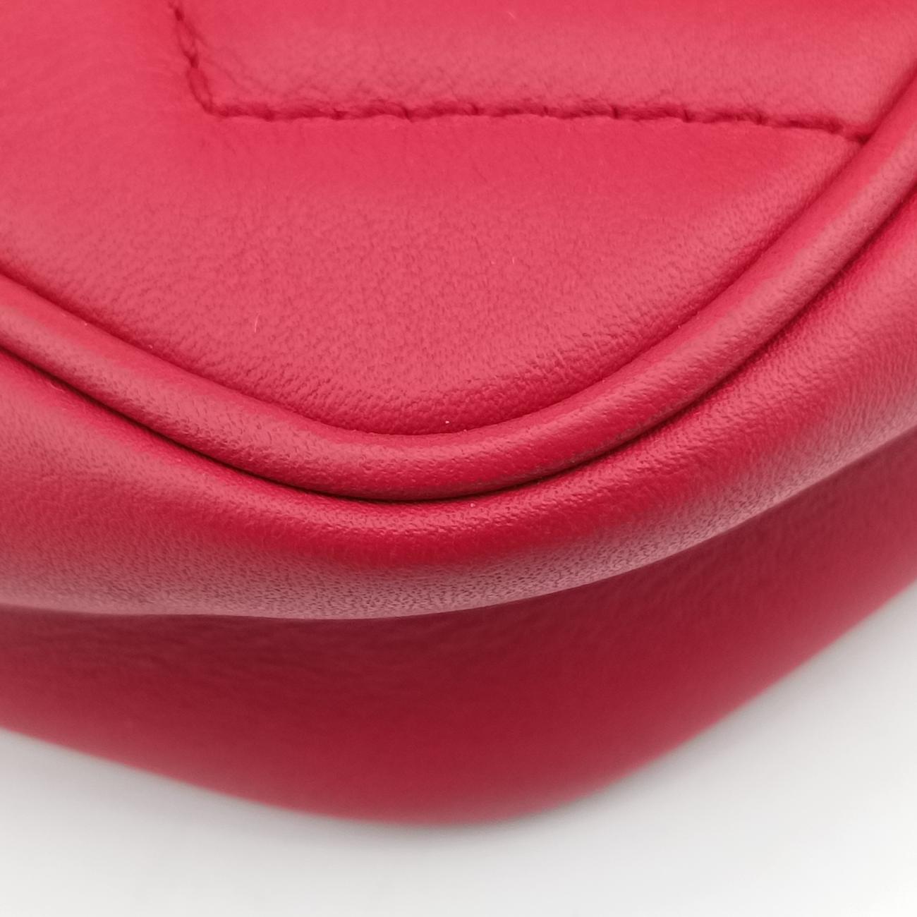 GG MarmontRedLeather476433GGマーモントレッドレザー476433