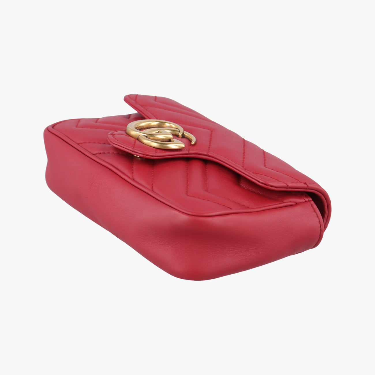 GG MarmontRedLeather476433GGマーモントレッドレザー476433