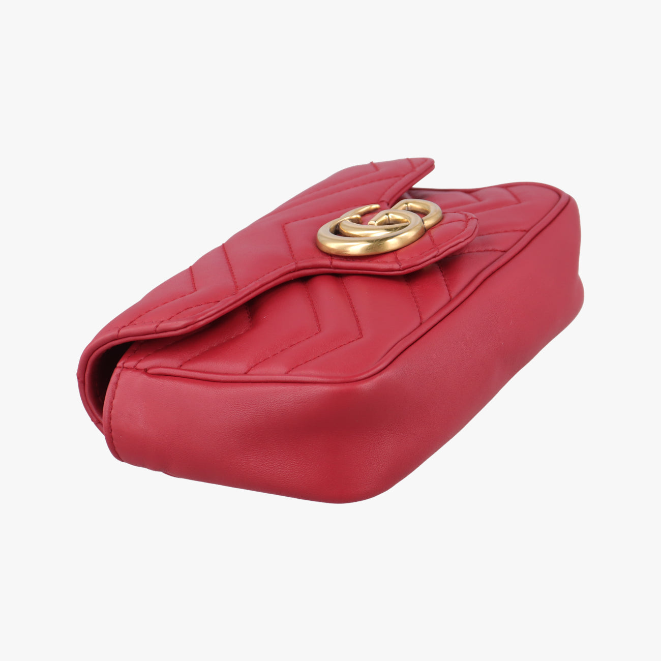 GG MarmontRedLeather476433GGマーモントレッドレザー476433