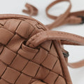 NODINI IntrecciatoBeigelambskinB07573434Lノディーニ イントレチャートベージュラムスキンB07573434L