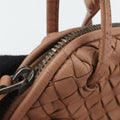 NODINI IntrecciatoBeigelambskinB07573434Lノディーニ イントレチャートベージュラムスキンB07573434L