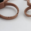 NODINI IntrecciatoBeigelambskinB07573434Lノディーニ イントレチャートベージュラムスキンB07573434L