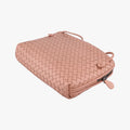 NODINI IntrecciatoBeigelambskinB07573434Lノディーニ イントレチャートベージュラムスキンB07573434L