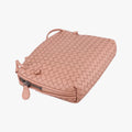 NODINI IntrecciatoBeigelambskinB07573434Lノディーニ イントレチャートベージュラムスキンB07573434L