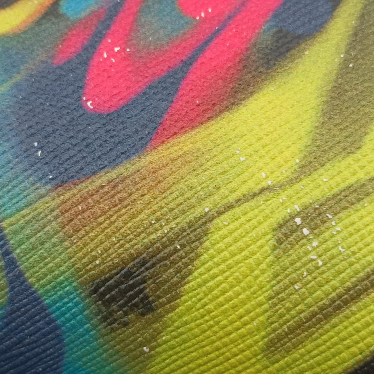 Lux Face Art TwinBlack×MulticolourSaffiano Leather B2710K231ラックスフェイスアートツインブラック×マルチカラーサフィアーノレザー B2710K231