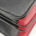 Lux Face Art TwinBlack×MulticolourSaffiano Leather B2710K231ラックスフェイスアートツインブラック×マルチカラーサフィアーノレザー B2710K231
