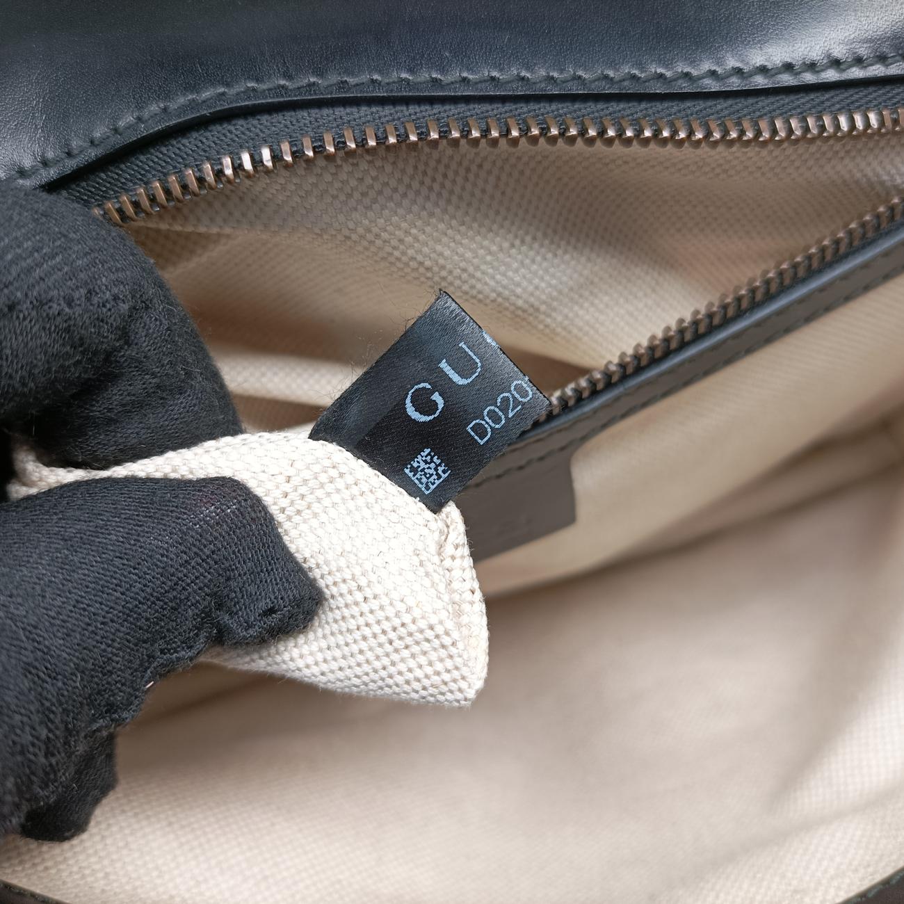 GG MarmontBlack ×MulticolourLeather431382D020124774GGマーモントブラック ×マルチカラーレザー431382D020124774