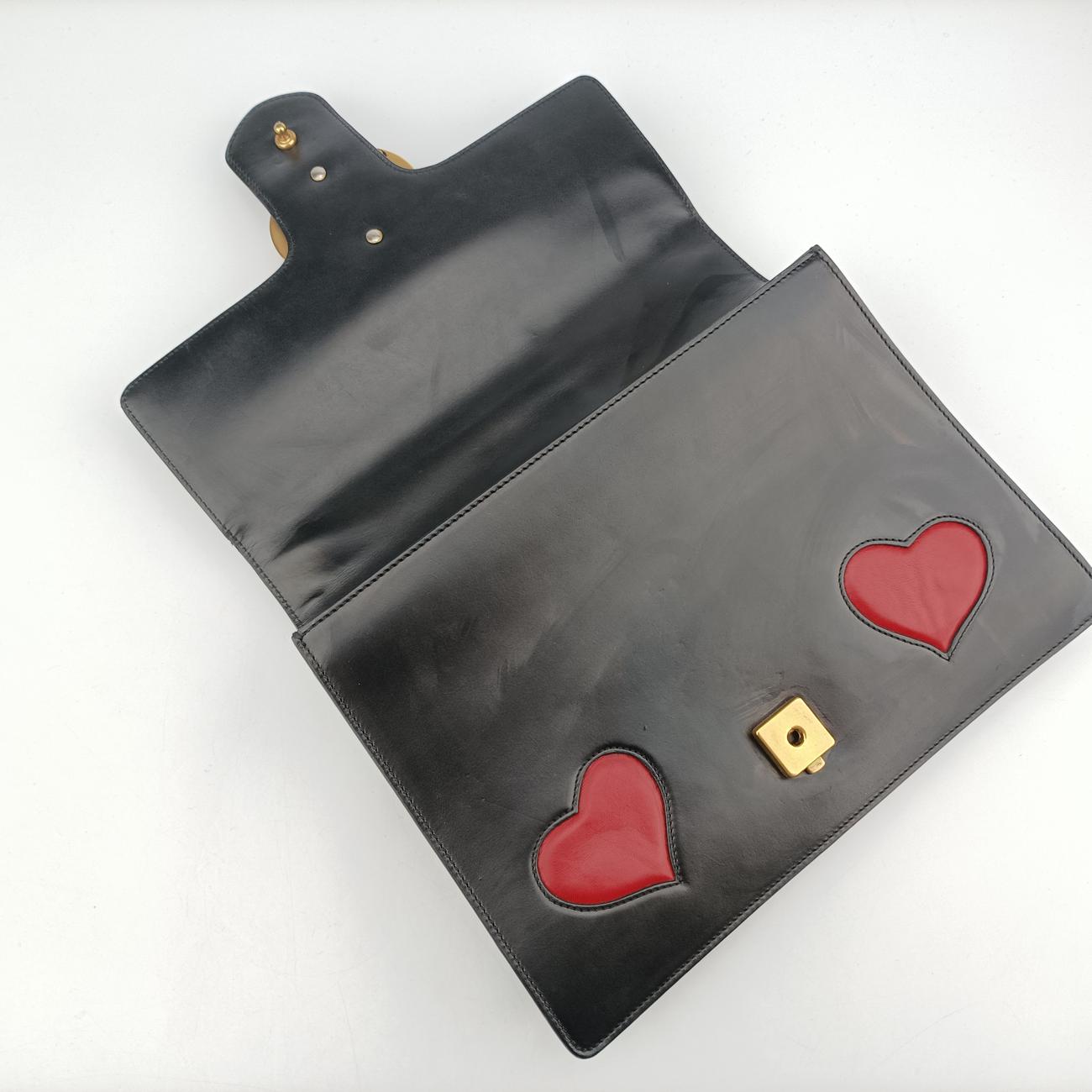 GG MarmontBlack ×MulticolourLeather431382D020124774GGマーモントブラック ×マルチカラーレザー431382D020124774