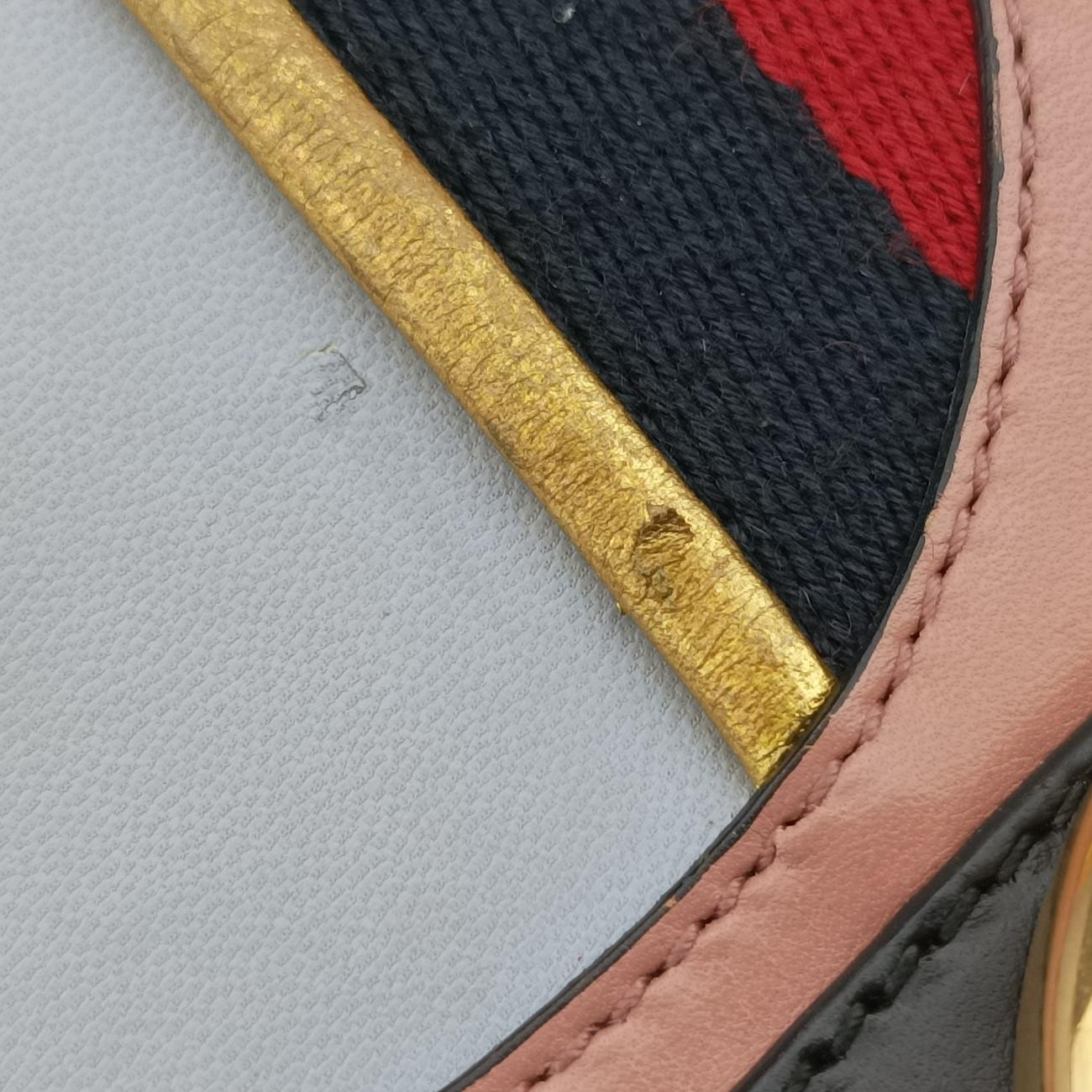 GG MarmontBlack ×MulticolourLeather431382D020124774GGマーモントブラック ×マルチカラーレザー431382D020124774