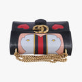 GG MarmontBlack ×MulticolourLeather431382D020124774GGマーモントブラック ×マルチカラーレザー431382D020124774