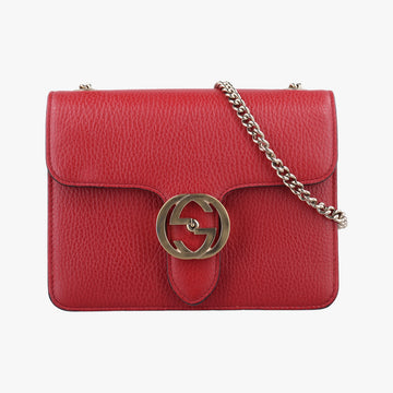 Interlocking GRedLeather510804G029318081インターロッキングGレッドレザー510804G029318081