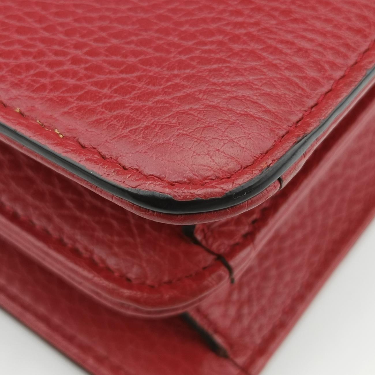 Interlocking GRedLeather510804G029318081インターロッキングGレッドレザー510804G029318081