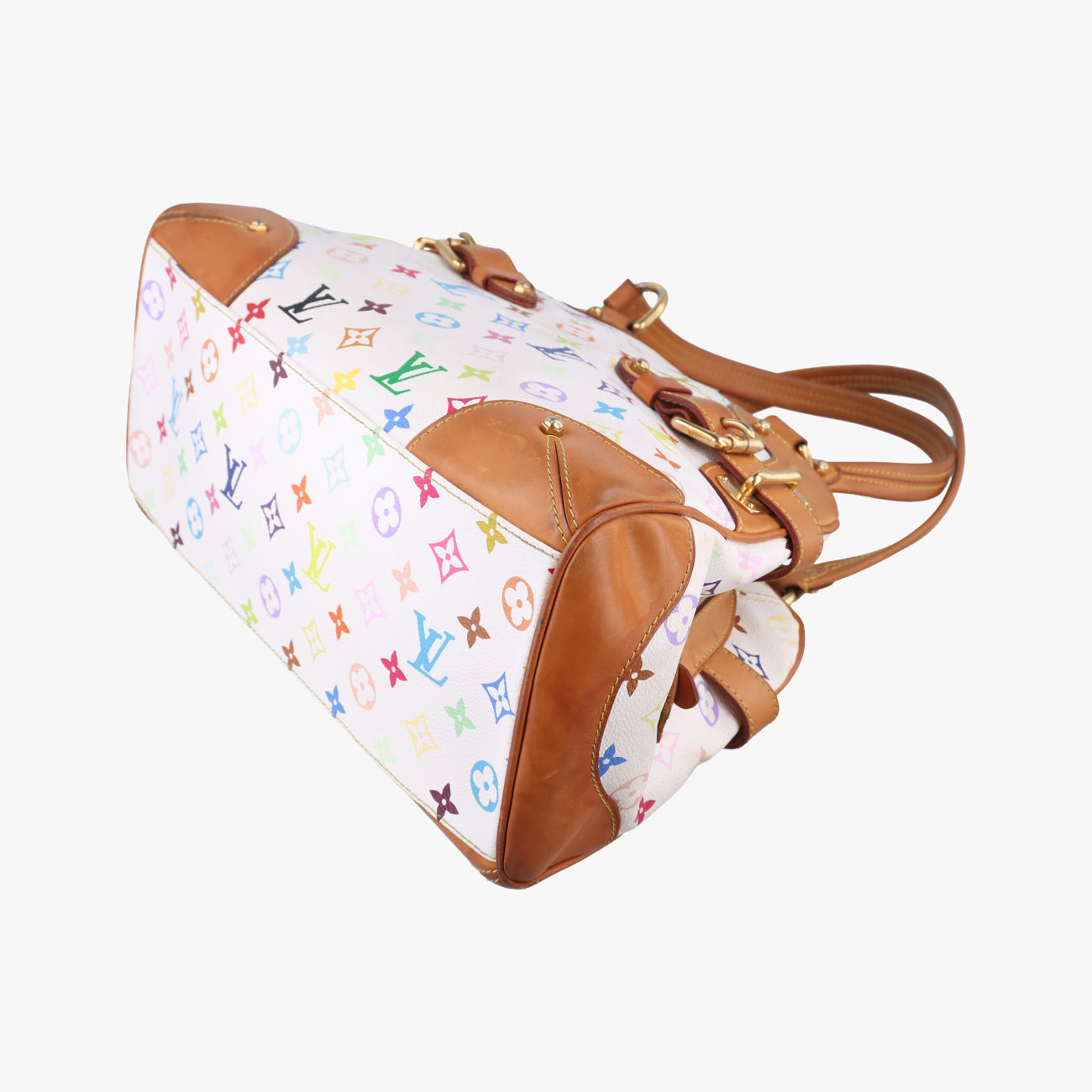 CLAUDIAwhiteMonogram MulticolorM40193Lot number unknownクラウディアブロンモノグラム マルチカラーM40193製番不明