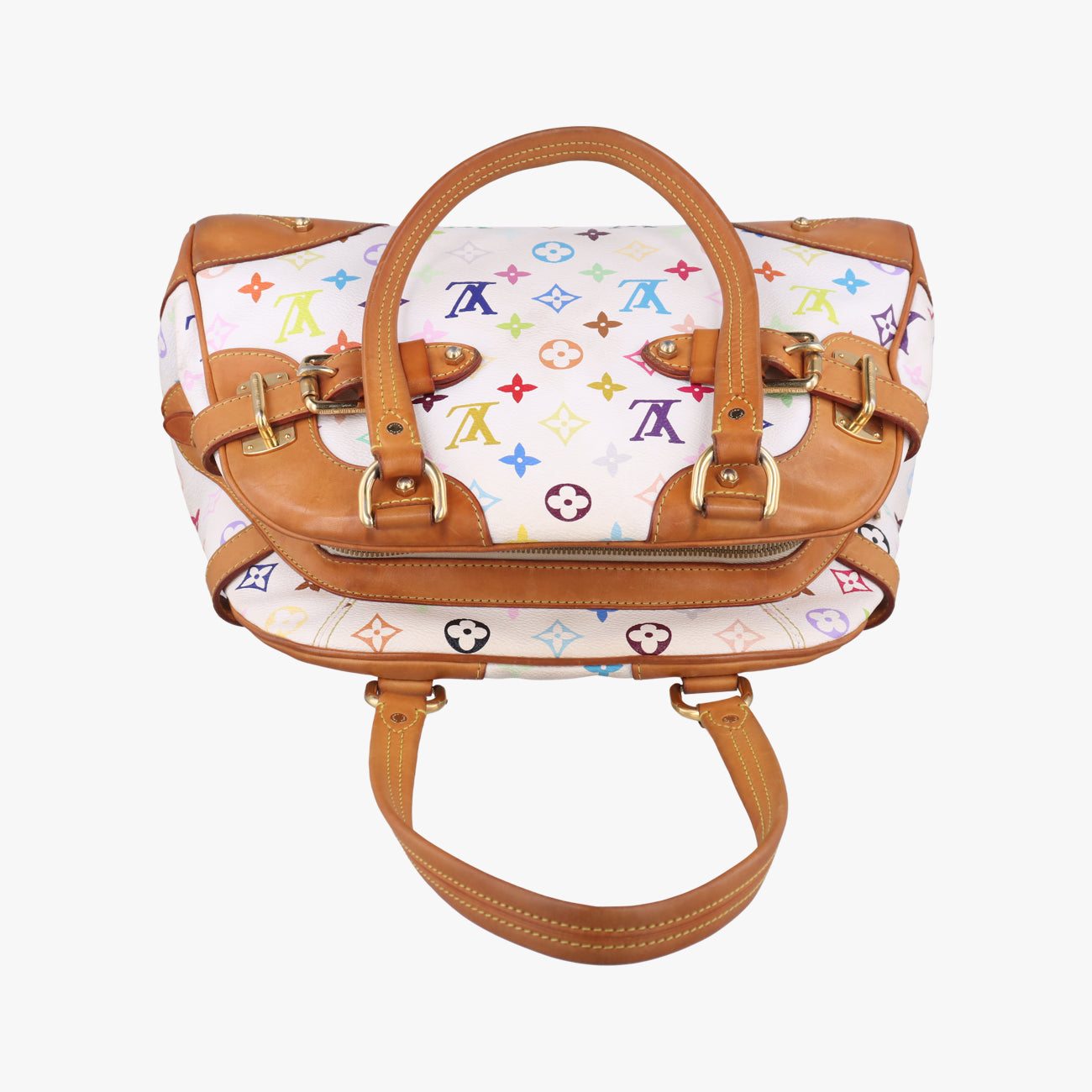 CLAUDIAwhiteMonogram MulticolorM40193Lot number unknownクラウディアブロンモノグラム マルチカラーM40193製番不明
