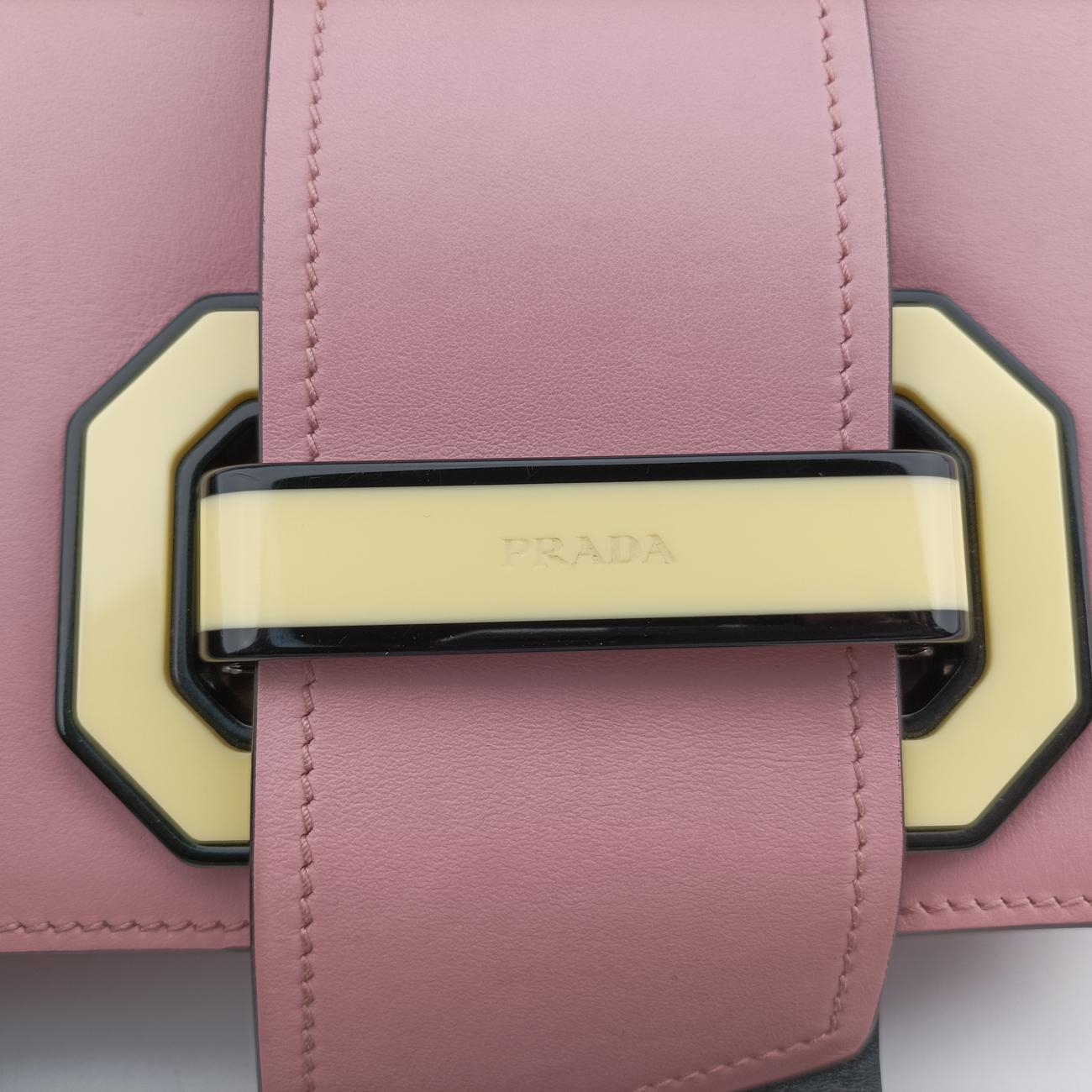 Plex ribbonPink×Yellowleather1BD06725プレックス リボンピンク×イエローレザー1BD06725