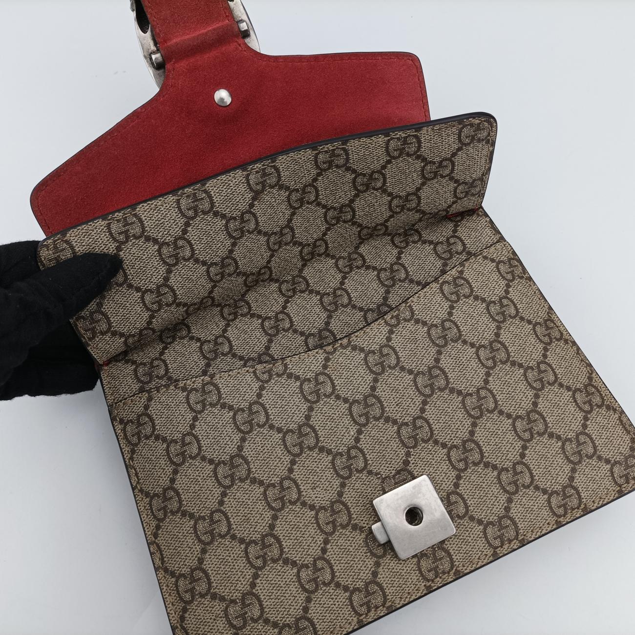 Dionysusbeige×redPVC coated canvas × suede421970I026115983ディオニュソスベージュ×レッドPVCコーティングキャンバス × スエード421970I026115983