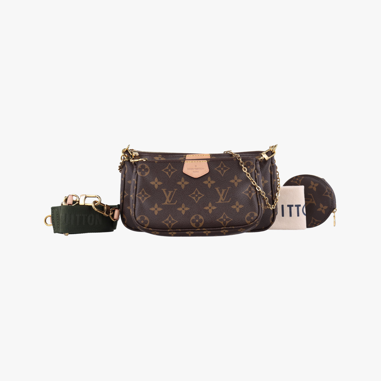 MULTI POCHETTE ACCESSOIRESMARRON×ROSE CLAIREMonogram CanvasM44840TA5119ミュルティポシェットアクセソワールマロン×ローズ クレールモノグラムキャンバスM44840TA5119