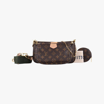 MULTI POCHETTE ACCESSOIRESMARRON×ROSE CLAIREMonogram CanvasM44840TA5119ミュルティポシェットアクセソワールマロン×ローズ クレールモノグラムキャンバスM44840TA5119