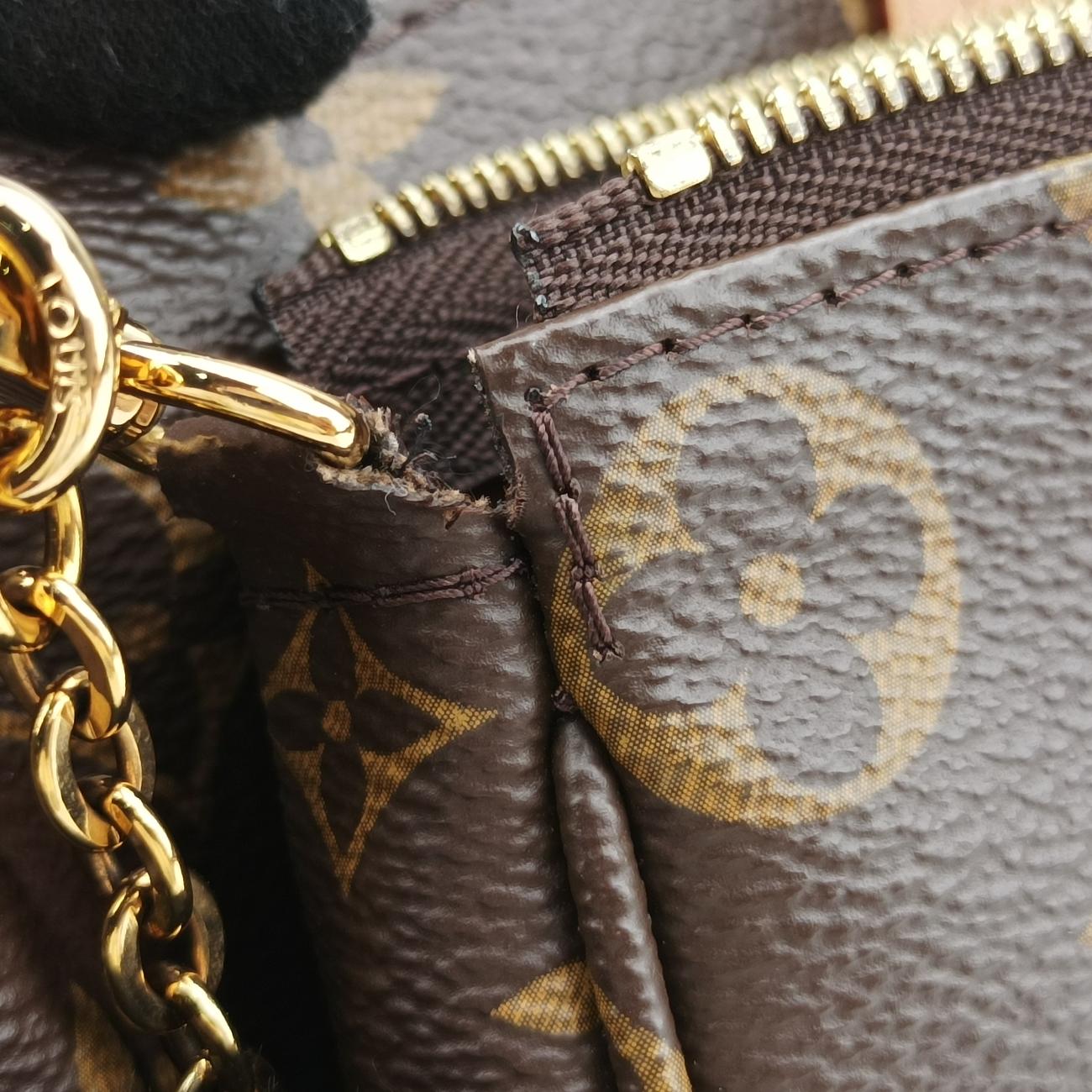 MULTI POCHETTE ACCESSOIRESMARRON×ROSE CLAIREMonogram CanvasM44840TA5119ミュルティポシェットアクセソワールマロン×ローズ クレールモノグラムキャンバスM44840TA5119