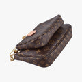 MULTI POCHETTE ACCESSOIRESMARRON×ROSE CLAIREMonogram CanvasM44840TA5119ミュルティポシェットアクセソワールマロン×ローズ クレールモノグラムキャンバスM44840TA5119