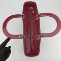 Lady DiorBurgundypatent16-BO-0112レディディオールワインレッドパテント16-BO-0112