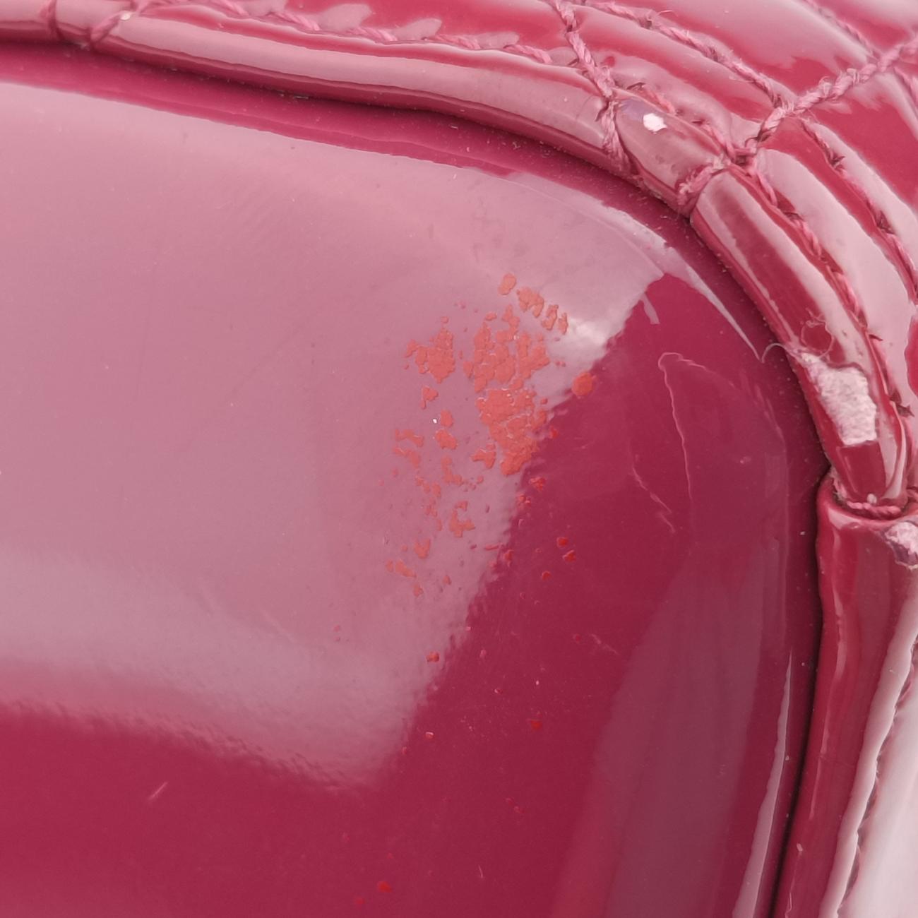 Lady DiorBurgundypatent16-BO-0112レディディオールワインレッドパテント16-BO-0112