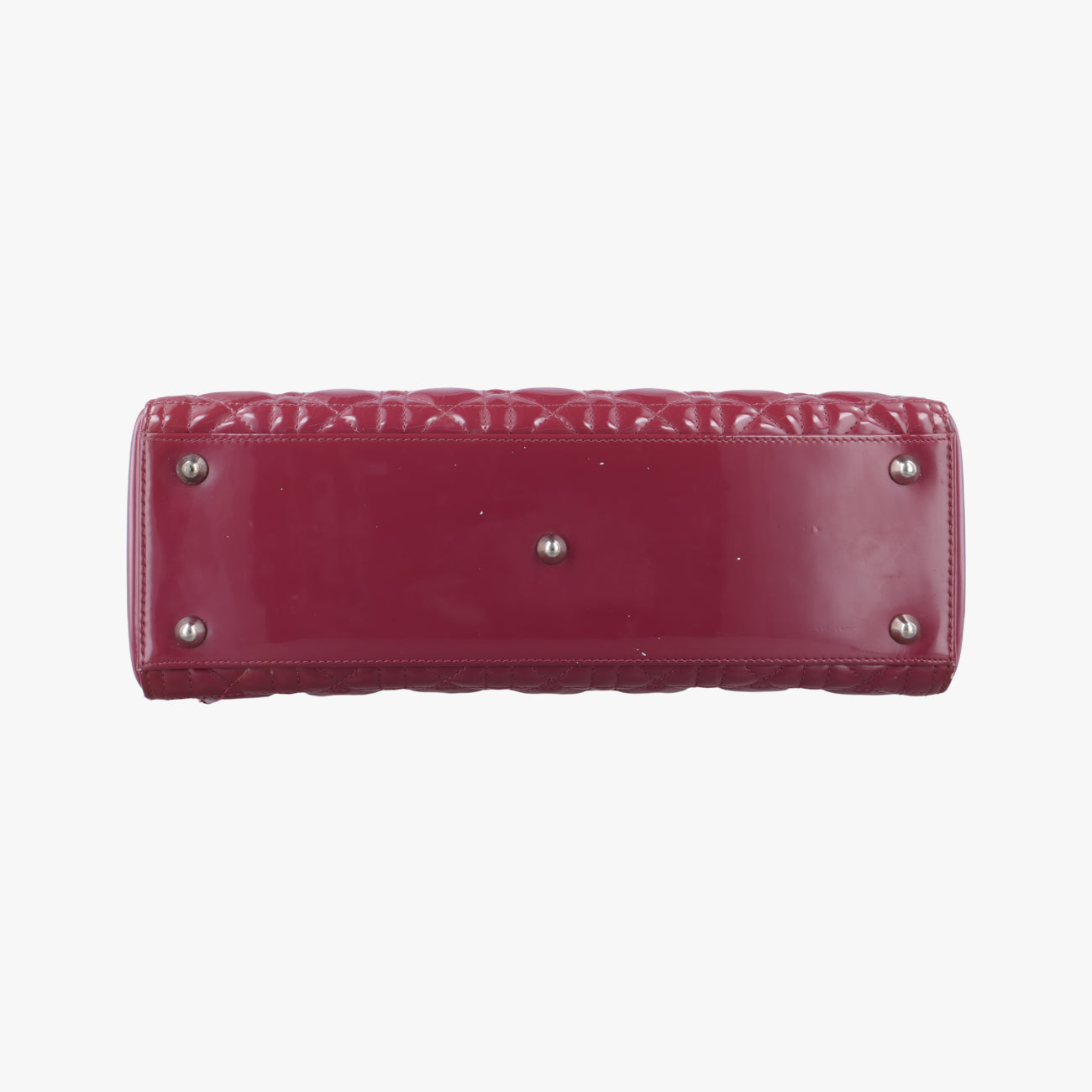 Lady DiorBurgundypatent16-BO-0112レディディオールワインレッドパテント16-BO-0112