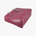 Lady DiorBurgundypatent16-BO-0112レディディオールワインレッドパテント16-BO-0112