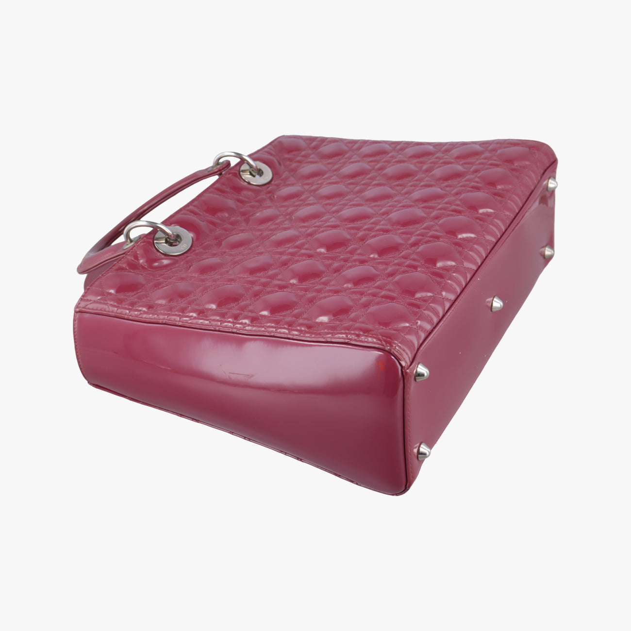 Lady DiorBurgundypatent16-BO-0112レディディオールワインレッドパテント16-BO-0112