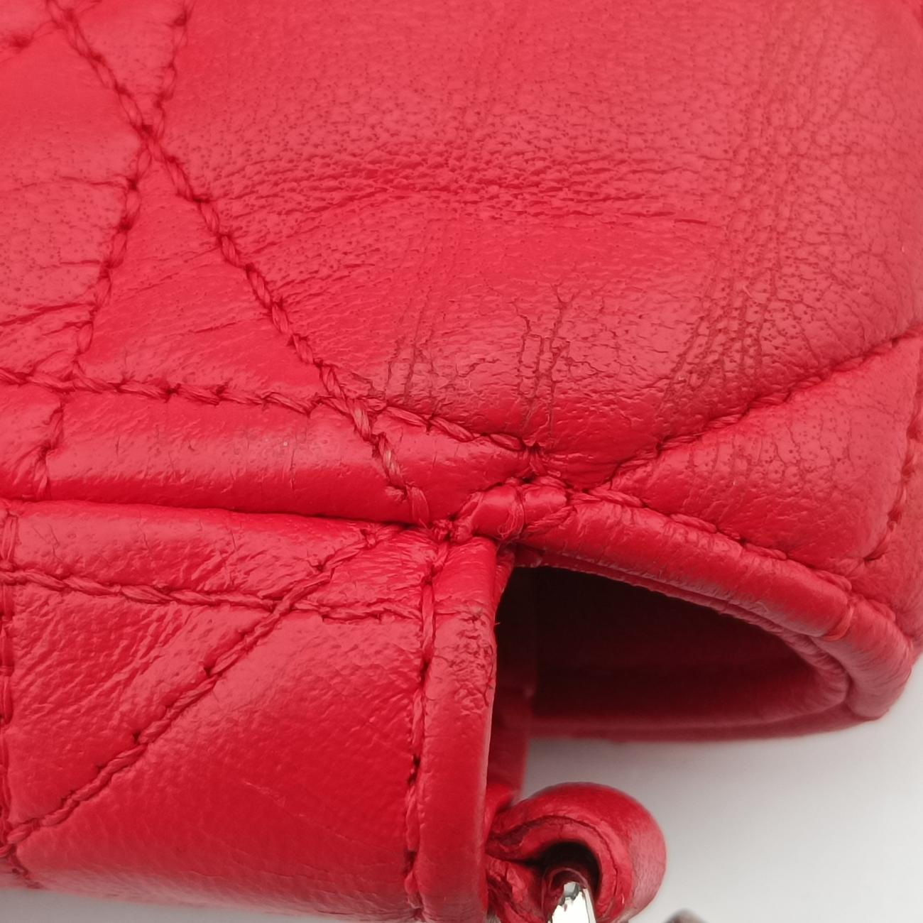 Miss Dior CANNAGE New LockRedlambskin12-MA-0184ミス ディオール カナージュ ニューロックレッドラムスキン12-MA-0184