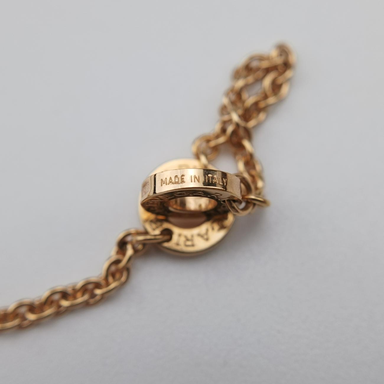 Bvlgari Bvlgari 1P DiamondGoldenAU750340017EZ3KT6ブルガリブルガリ 1PダイヤゴールドAU750340017EZ3KT6