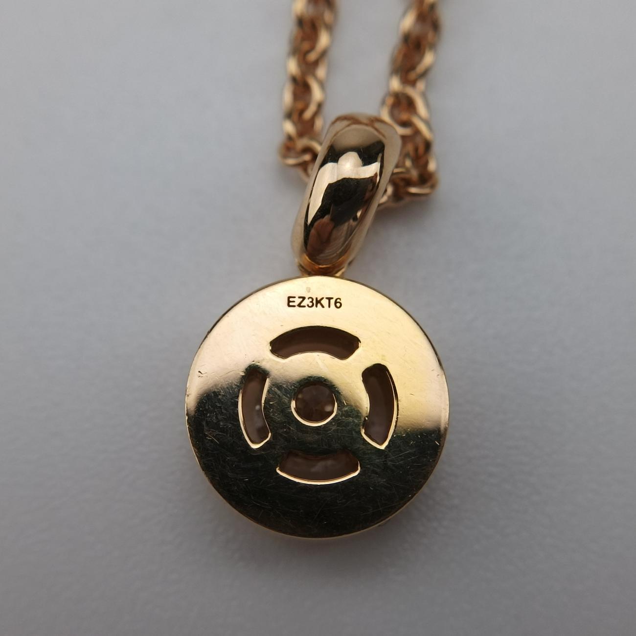 Bvlgari Bvlgari 1P DiamondGoldenAU750340017EZ3KT6ブルガリブルガリ 1PダイヤゴールドAU750340017EZ3KT6