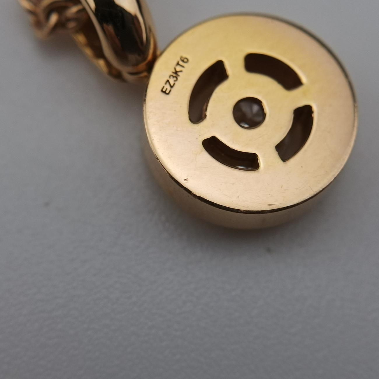 Bvlgari Bvlgari 1P DiamondGoldenAU750340017EZ3KT6ブルガリブルガリ 1PダイヤゴールドAU750340017EZ3KT6