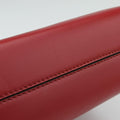 Triangle logo embossedRedLeather272 3三角エンボスロゴレッドレザー272 3