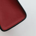 Triangle logo embossedRedLeather272 3三角エンボスロゴレッドレザー272 3
