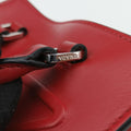 Triangle logo embossedRedLeather272 3三角エンボスロゴレッドレザー272 3