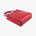 Triangle logo embossedRedLeather272 3三角エンボスロゴレッドレザー272 3