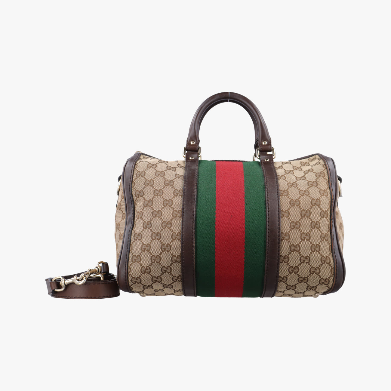 Sherry LineBrown x green x redcanvas x leather247205G7964153シェリーラインブラウン×グリーン×レッドキャンバス×レザー247205G7964153