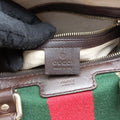 Sherry LineBrown x green x redcanvas x leather247205G7964153シェリーラインブラウン×グリーン×レッドキャンバス×レザー247205G7964153
