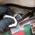 Sherry LineBrown x green x redcanvas x leather247205G7964153シェリーラインブラウン×グリーン×レッドキャンバス×レザー247205G7964153
