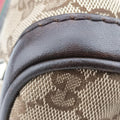 Sherry LineBrown x green x redcanvas x leather247205G7964153シェリーラインブラウン×グリーン×レッドキャンバス×レザー247205G7964153