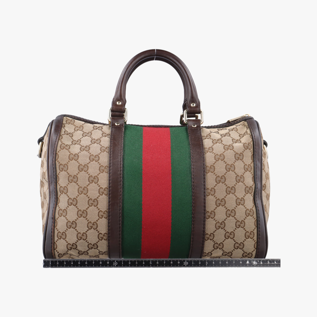 Sherry LineBrown x green x redcanvas x leather247205G7964153シェリーラインブラウン×グリーン×レッドキャンバス×レザー247205G7964153