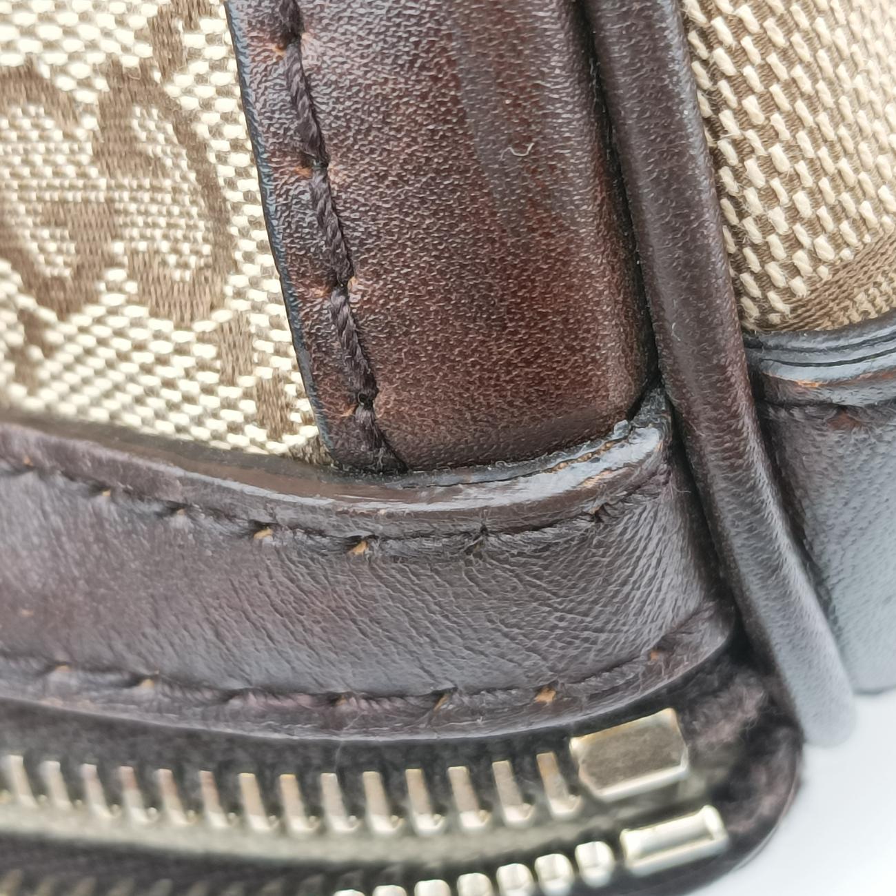 Sherry LineBrown x green x redcanvas x leather247205G7964153シェリーラインブラウン×グリーン×レッドキャンバス×レザー247205G7964153