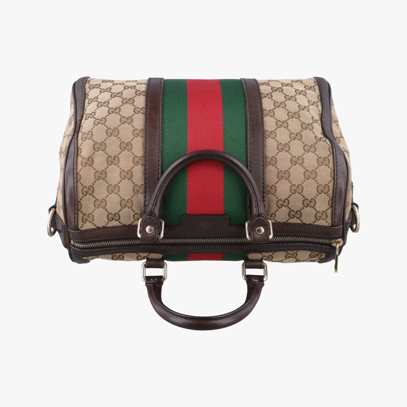 Sherry LineBrown x green x redcanvas x leather247205G7964153シェリーラインブラウン×グリーン×レッドキャンバス×レザー247205G7964153