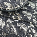 SaddleBlack x greyJacquard01RU 0044サドルブラック×グレージャガード01RU 0044