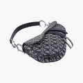 SaddleBlack x greyJacquard01RU 0044サドルブラック×グレージャガード01RU 0044