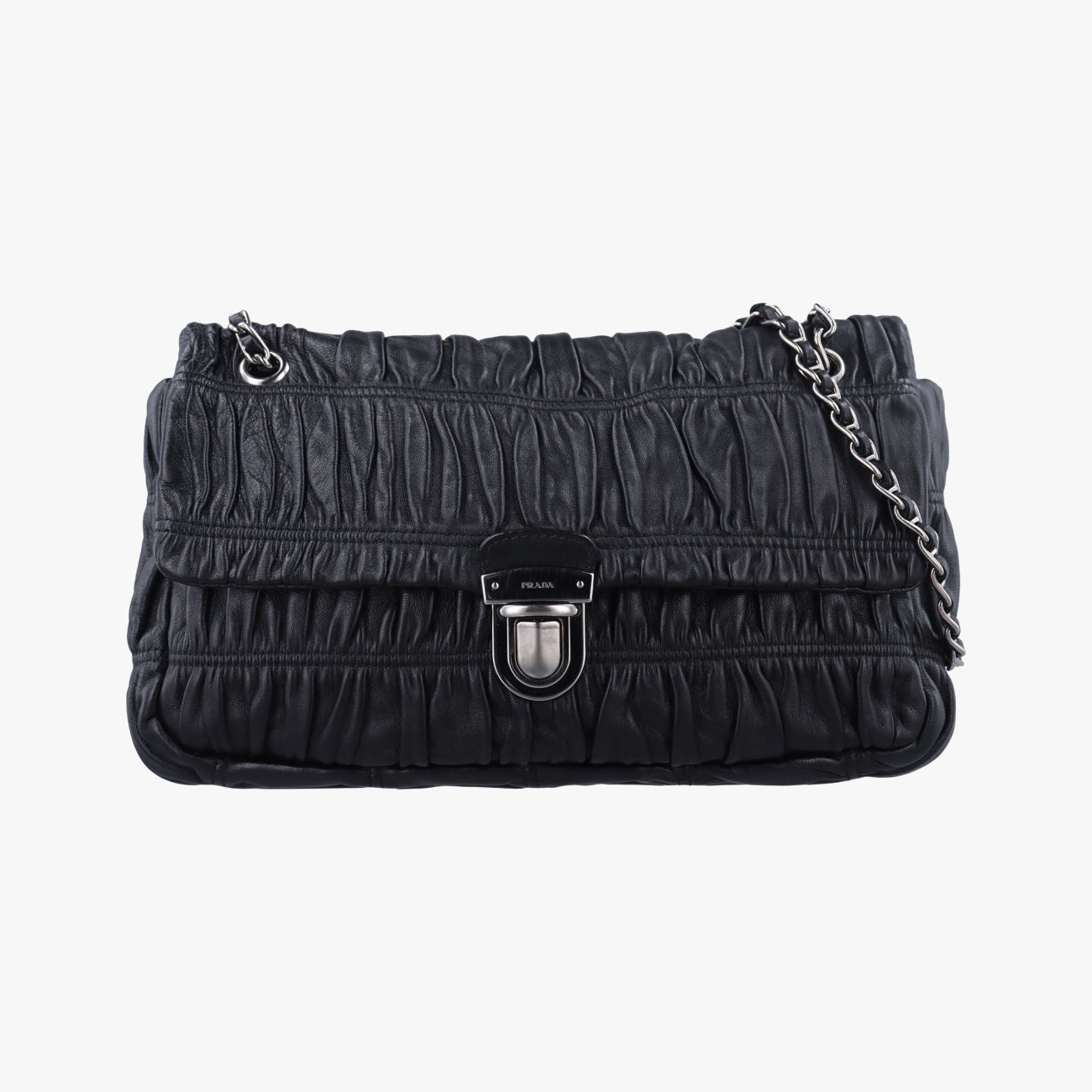 Nappa GaufreBlacklambskinBR455314ナッパ ゴーフルブラックラムスキンBR455314