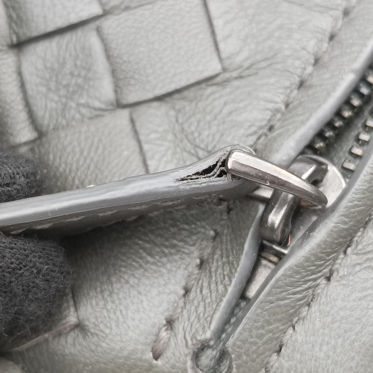IntrecciatoGreylambskinB05299532OイントレチャートグレーラムスキンB05299532O