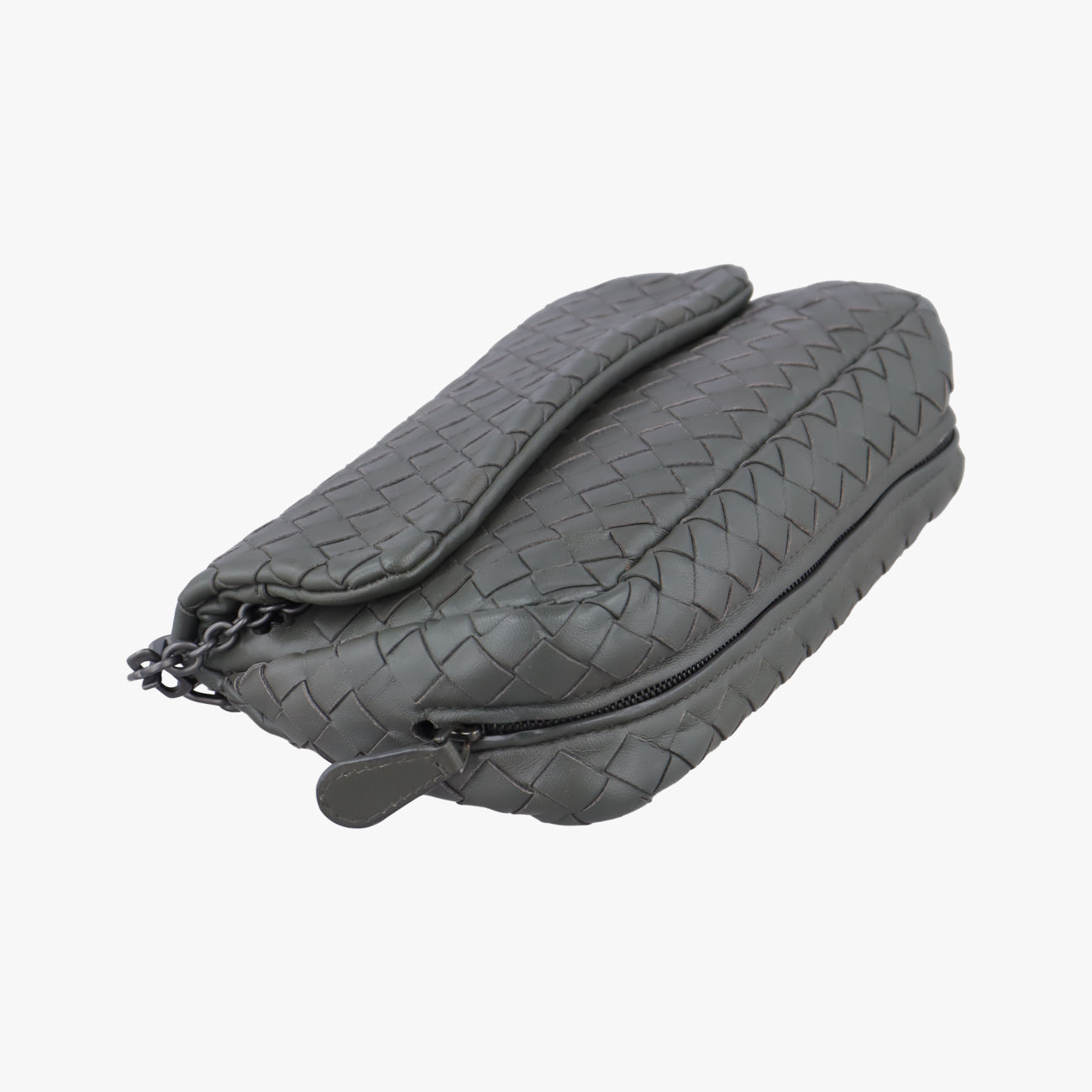 IntrecciatoGreylambskinB05299532OイントレチャートグレーラムスキンB05299532O